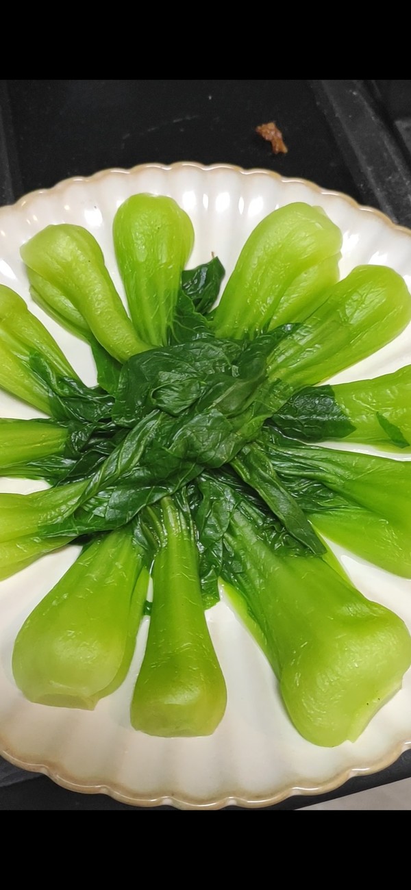 蒜蓉翡翠菜的做法-家常味煮菜譜