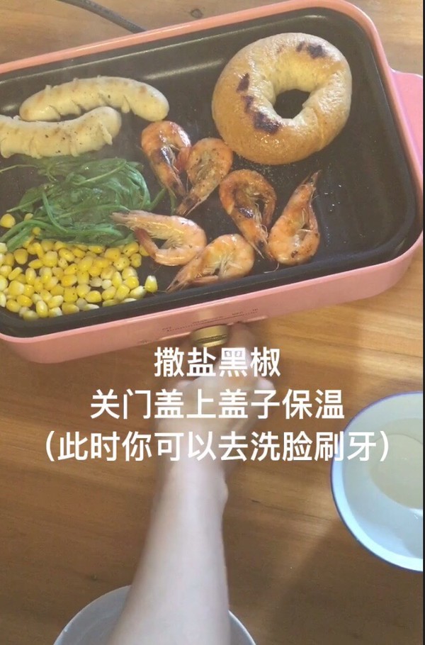 快手早餐系列～～高蛋白低卡早餐的做法-家常味煎菜譜