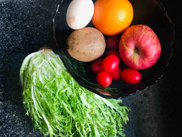 蔬菜水果沙拉的做法-酸甜味拌菜譜