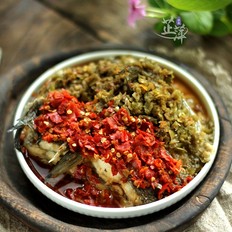 絕味雙椒蒸鱸魚的做法-香辣味蒸菜譜