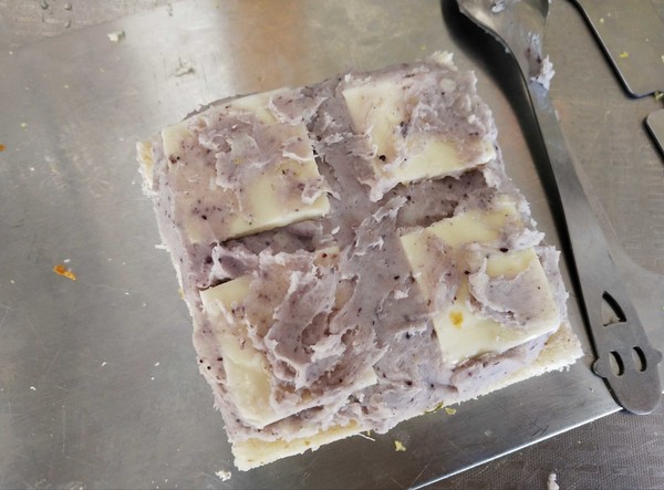 藍莓山藥西多士的做法-果味煎菜譜