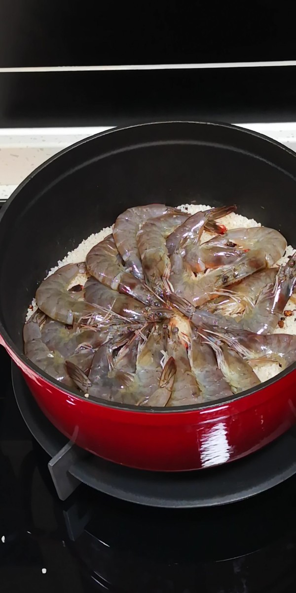 鹽焗蝦的做法-咸鮮味干鍋菜譜