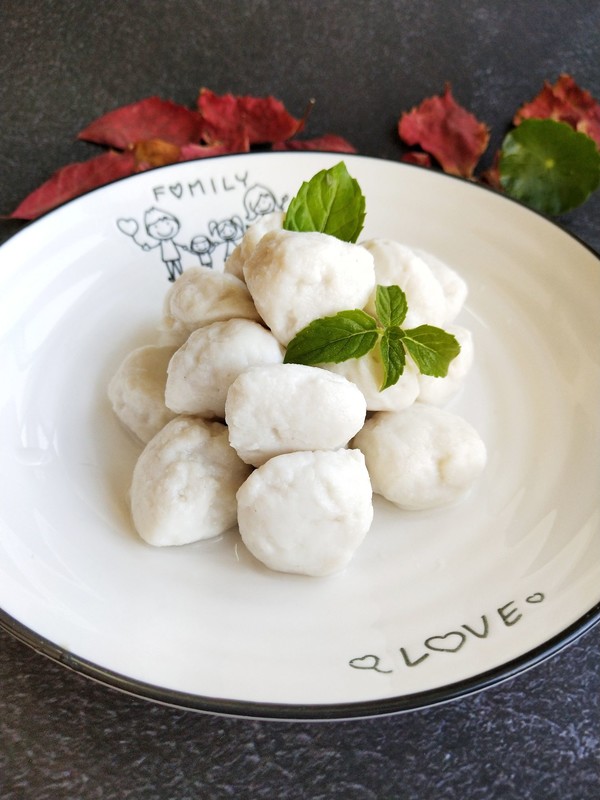 手打魚丸的做法-咸鮮味汆菜譜