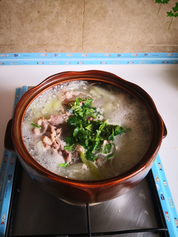 冬瓜羊肉蘑菇湯的做法-家常味煮菜譜