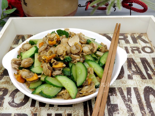 扇貝炒黃瓜的做法-家常味炒菜譜