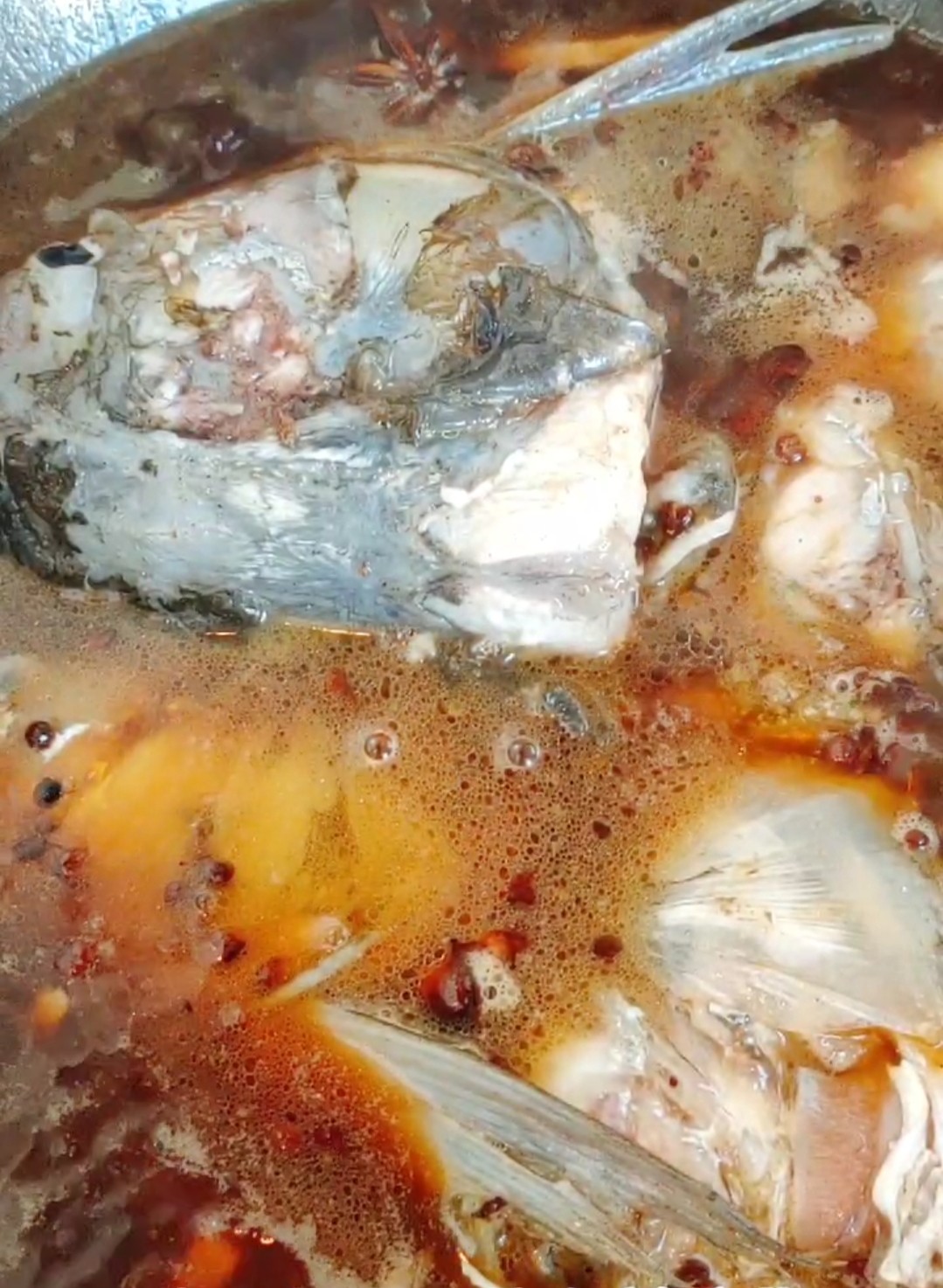 魚頭泡餅的做法-家常味燉菜譜