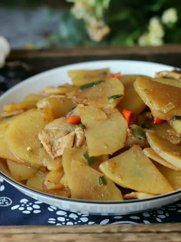 孜然土豆片的做法-其它口味炒菜譜