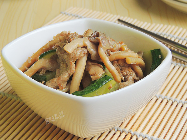 平菇炒肉片的做法-家常味炒菜譜