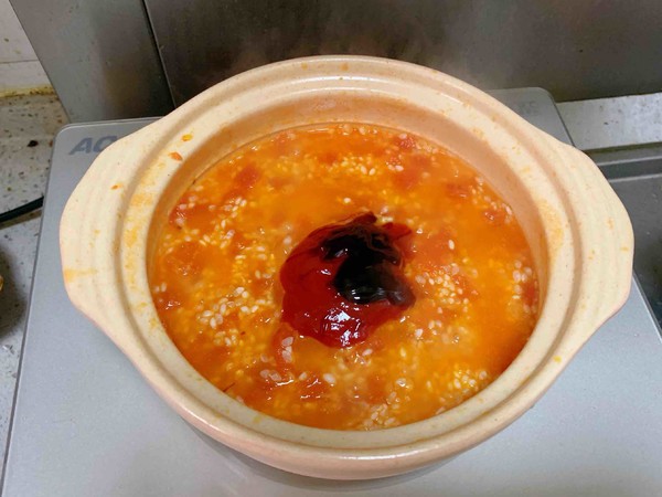 番茄海鮮燜飯的做法-咸鮮味燜菜譜