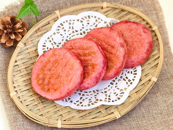 火龍果餡餅的做法-果味烙菜譜