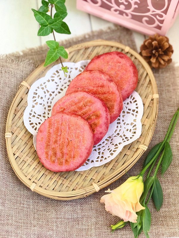 火龍果餡餅的做法-果味烙菜譜