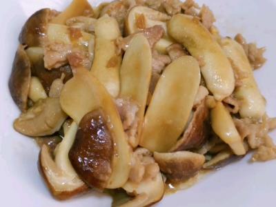 姬松茸炒肉的做法-家常味炒菜譜