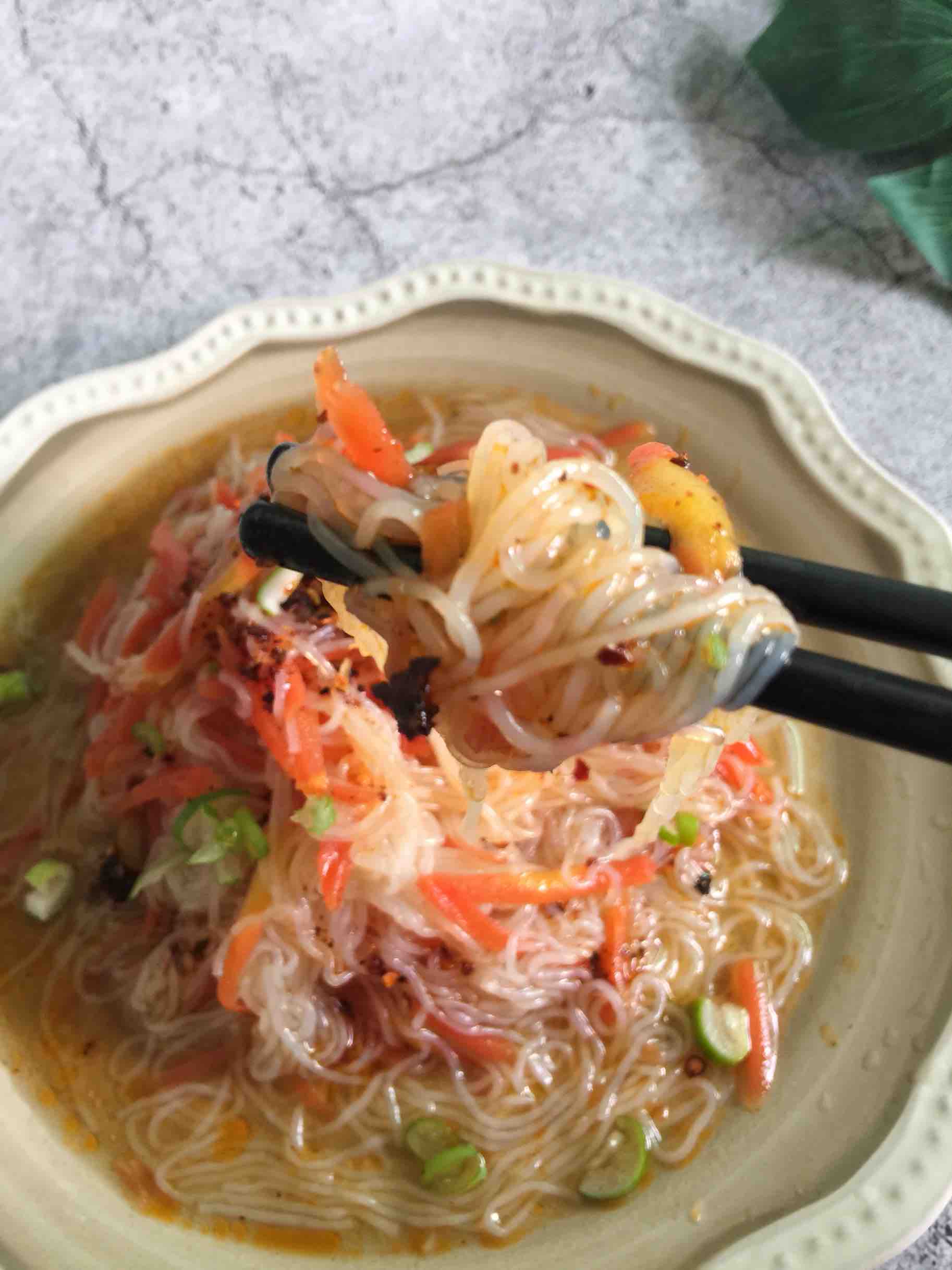 麻辣拌米粉的做法-家常味拌菜譜