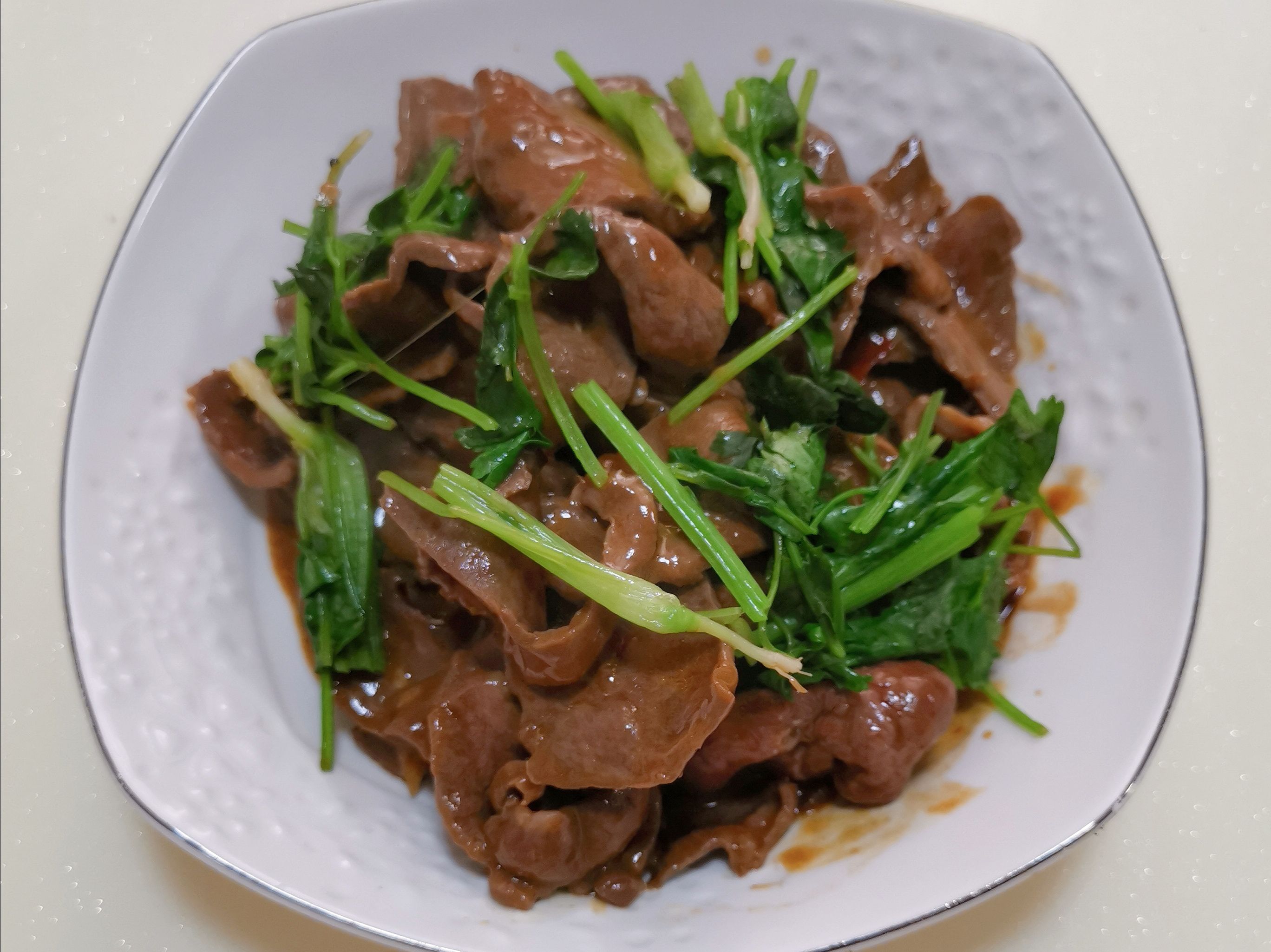 炒牛心的做法-香辣味炒菜譜