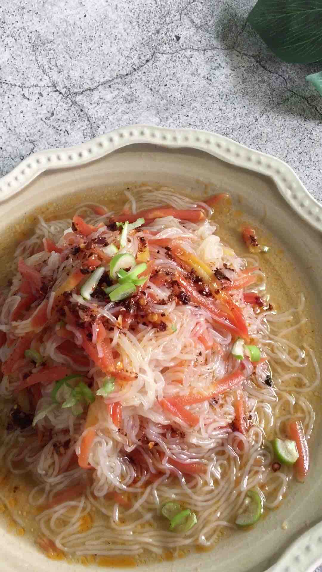 麻辣拌米粉的做法-家常味拌菜譜