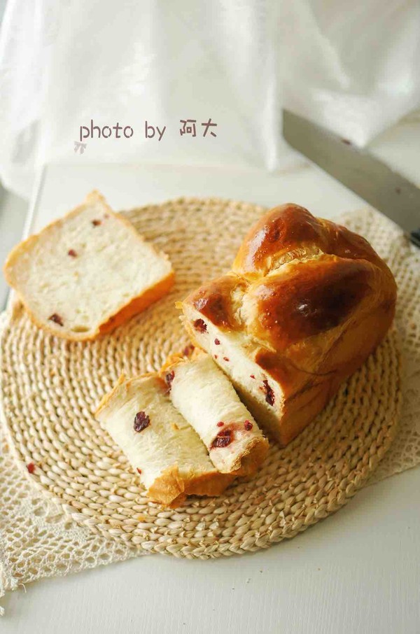 蔓越莓吐司的做法-甜味烤菜譜