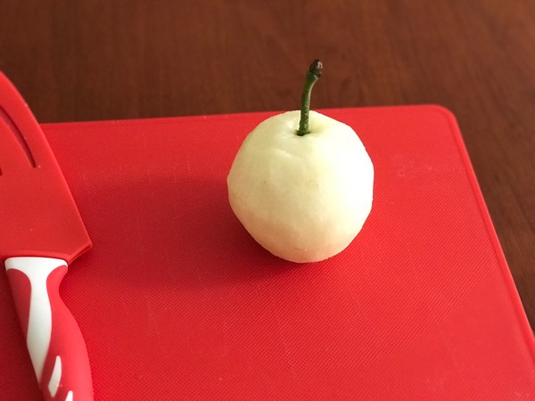 冰糖蒸雪梨的做法-甜味蒸菜譜