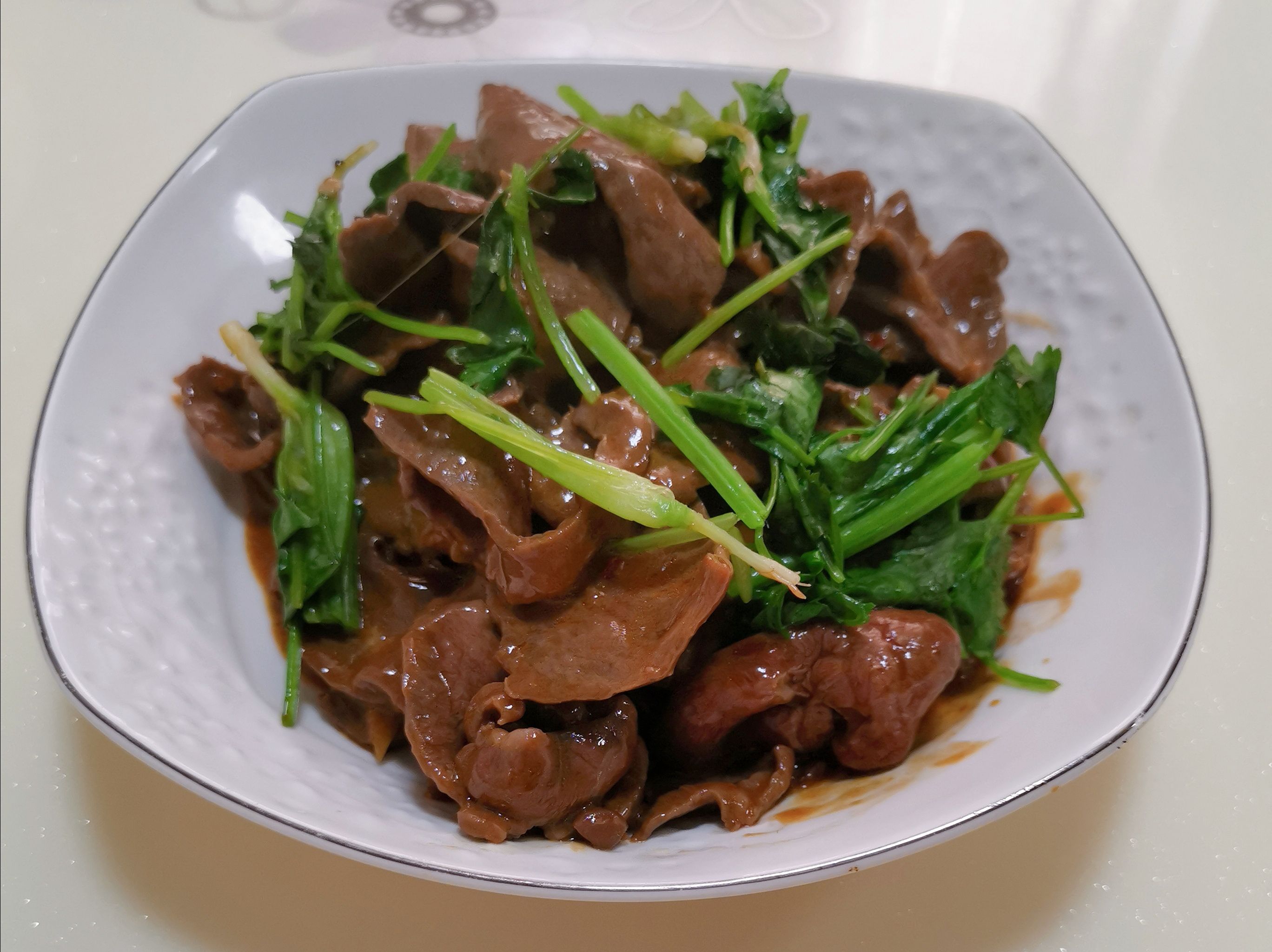 炒牛心的做法-香辣味炒菜譜