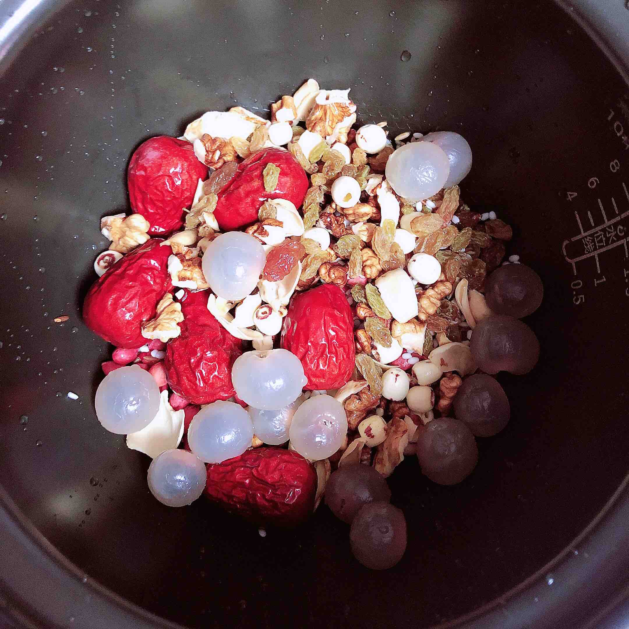 臘八粥（補血補氣）的做法-甜味煮菜譜