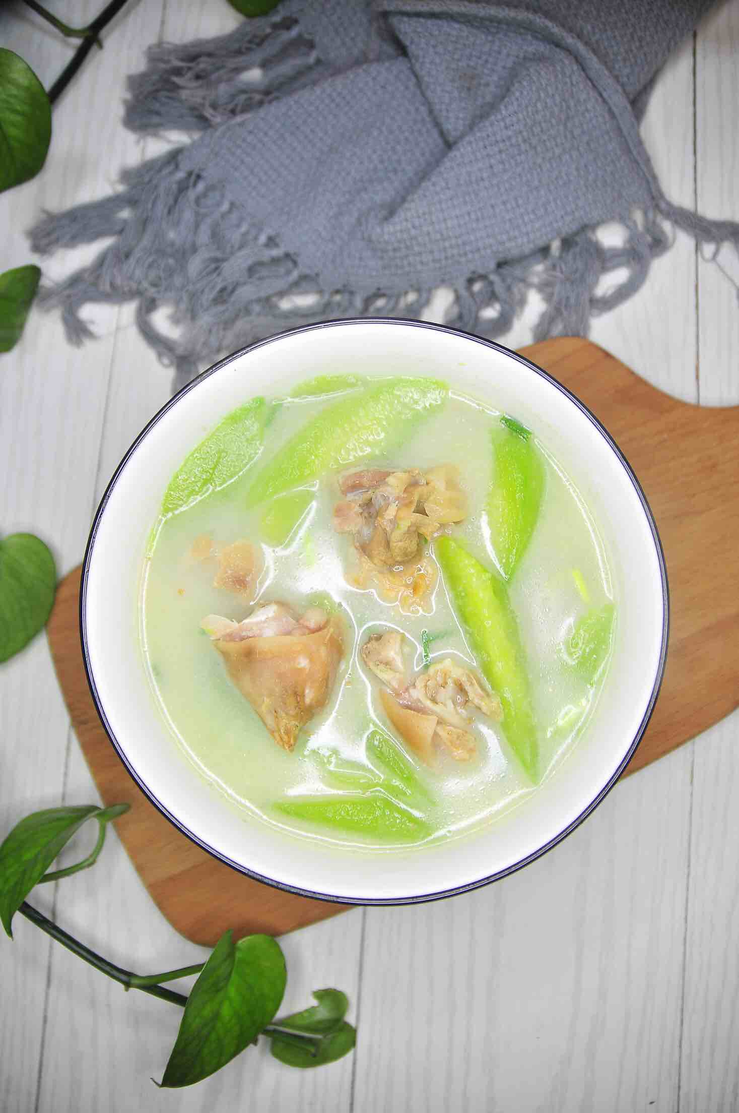 黃瓜燉咸豬手的做法-咸鮮味燉菜譜