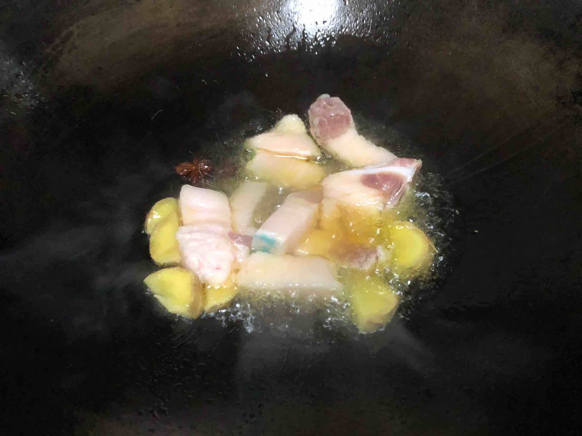 百葉結燒肉的做法-家常味燒菜譜