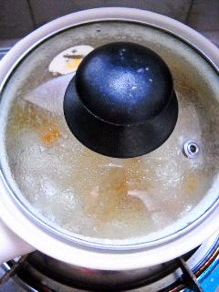 南瓜肉丸燕麥粥的做法-咸鮮味煮菜譜