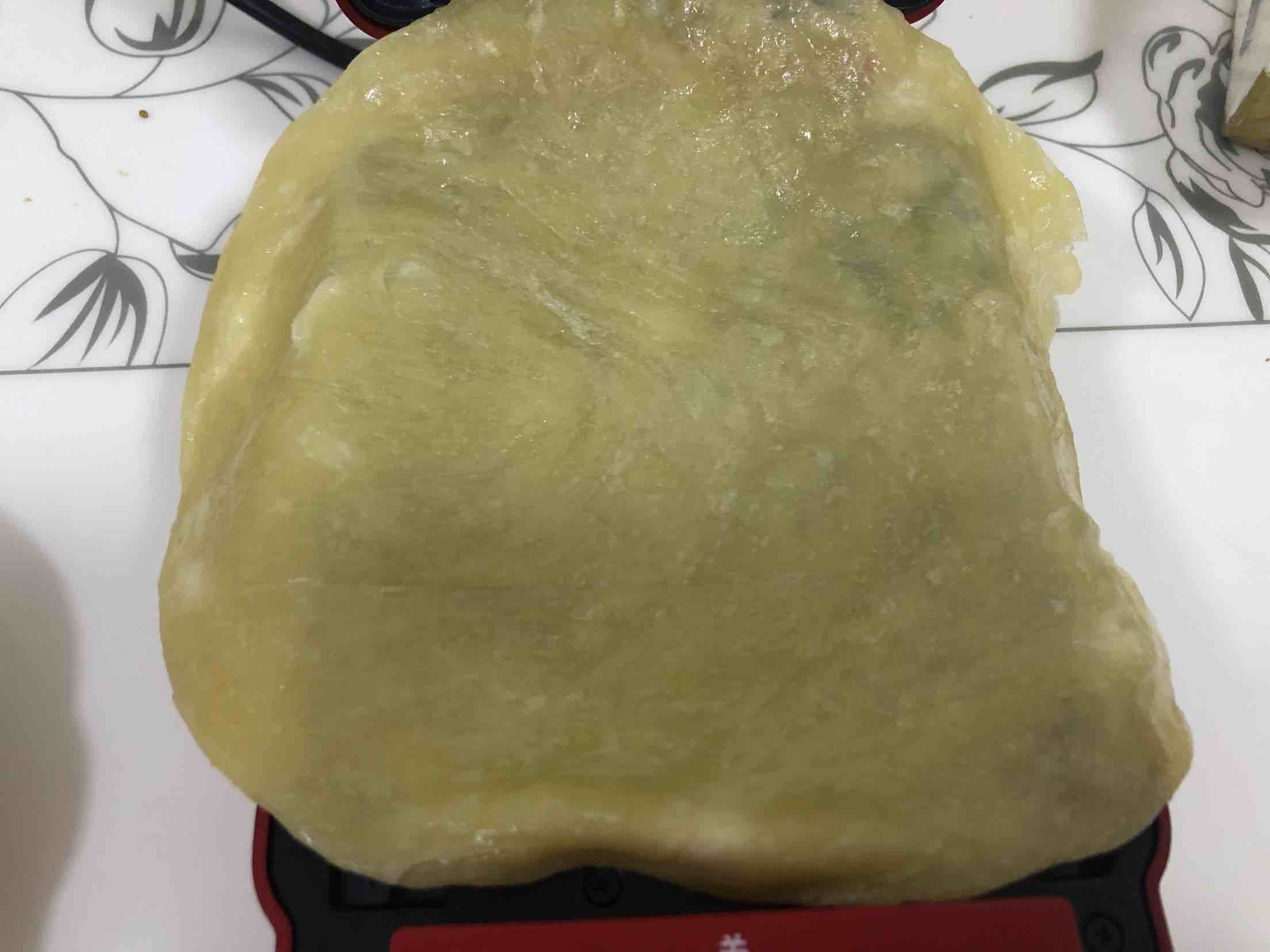 雞蛋火腿手抓餅的做法-家常味烤菜譜