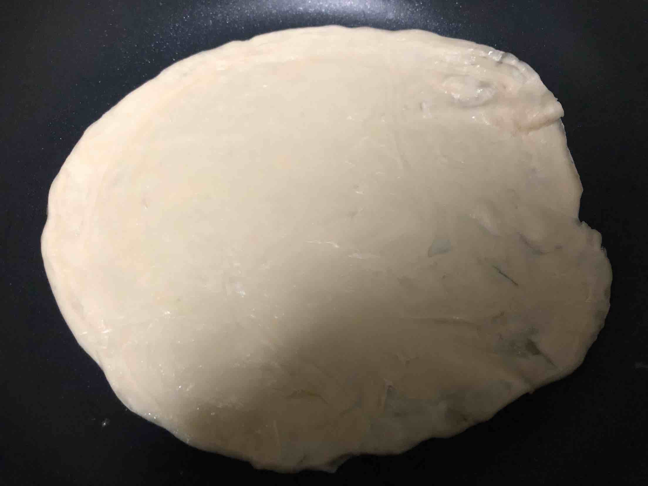 雞蛋火腿手抓餅的做法-家常味烤菜譜