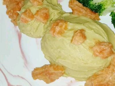 紅薯芋頭泥的做法-甜味蒸菜譜