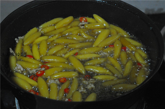 開胃水晶條的做法-香辣味炒菜譜