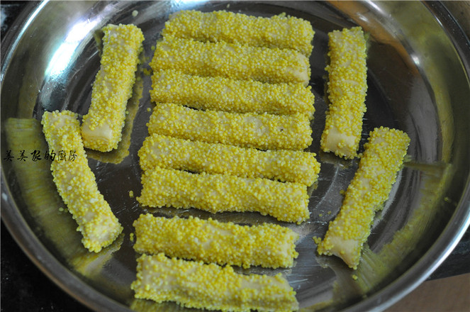 小米紅薯條的做法-甜味蒸菜譜
