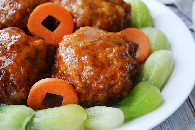 四喜丸子的做法-咸鮮味燒菜譜