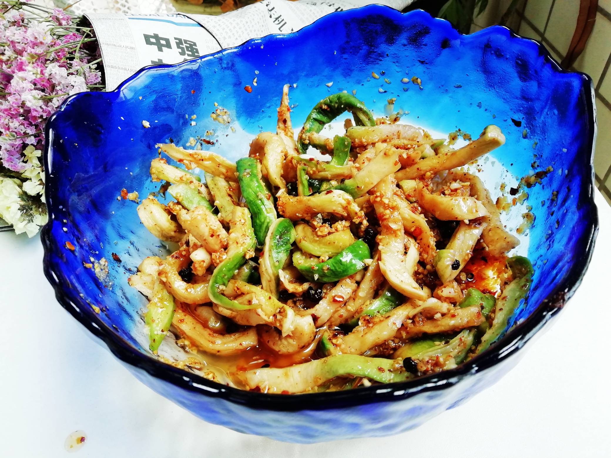 拌青蘿卜干的做法-咸鮮味拌菜譜