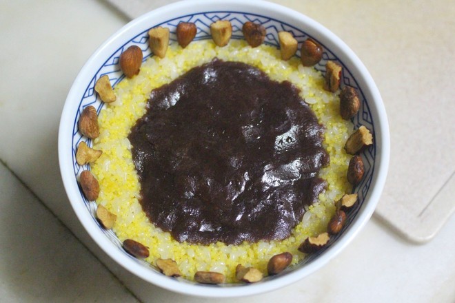 小米八寶飯的做法-甜味蒸菜譜