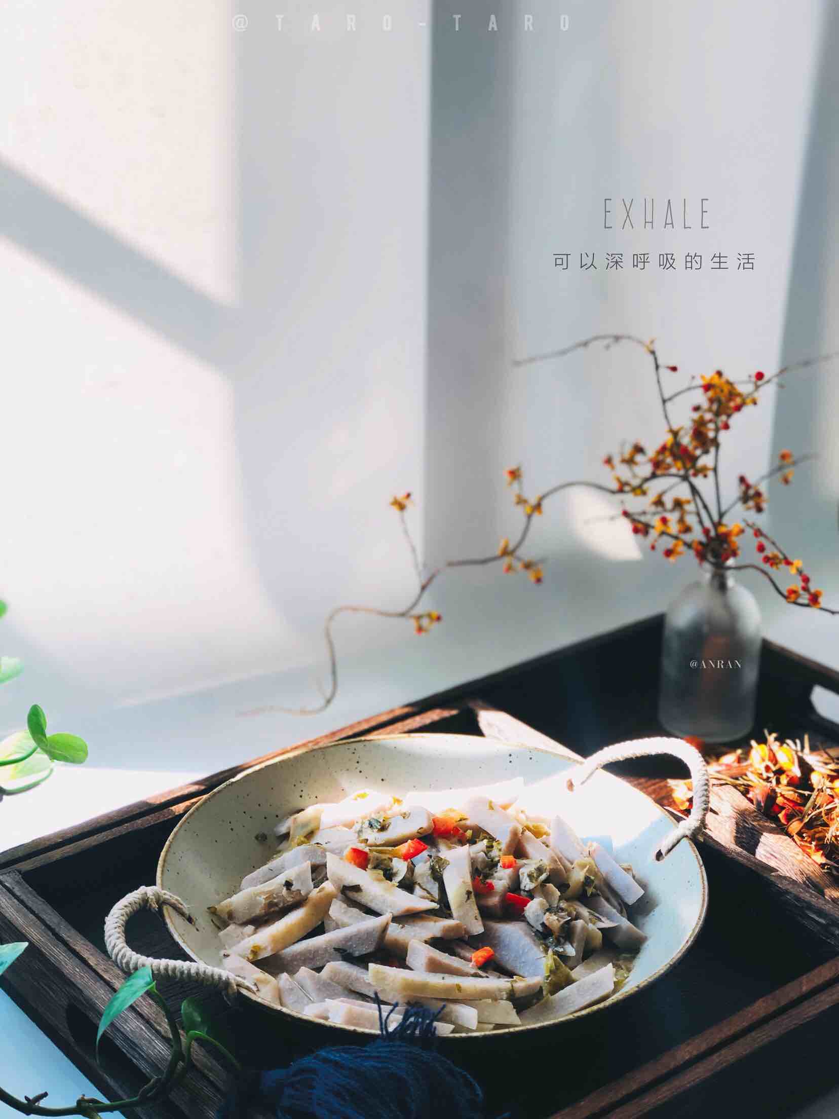 糟菜燴芋頭的做法-酸辣味燒菜譜-易網健康養生網 糟菜燴芋頭的做法-酸辣味燒菜譜