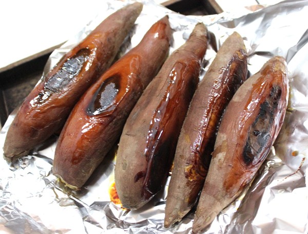 烤地瓜的做法-甜味烤菜譜