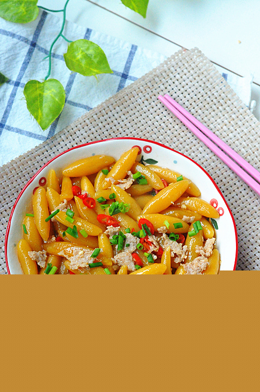 開胃水晶條的做法-香辣味炒菜譜