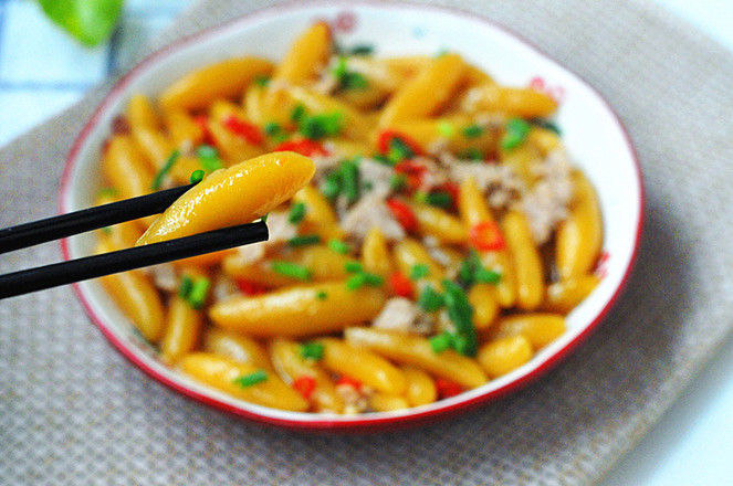 開胃水晶條的做法-香辣味炒菜譜