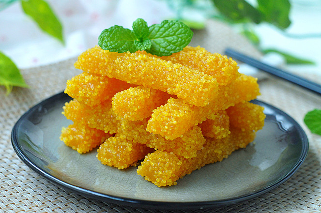 小米紅薯條的做法-甜味蒸菜譜