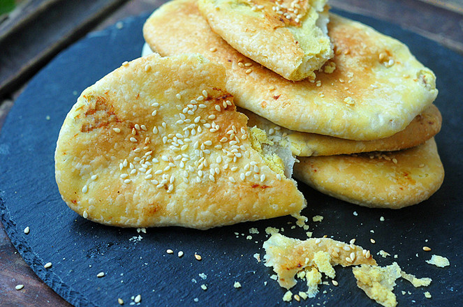 酥皮榨菜肉末餅的做法-咸鮮味烤菜譜