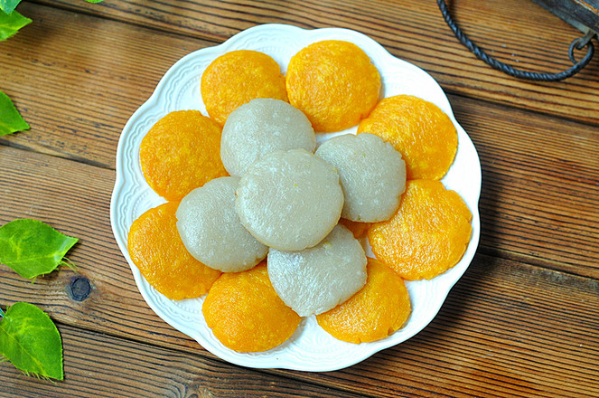 紅薯山藥餅的做法-家常味蒸菜譜