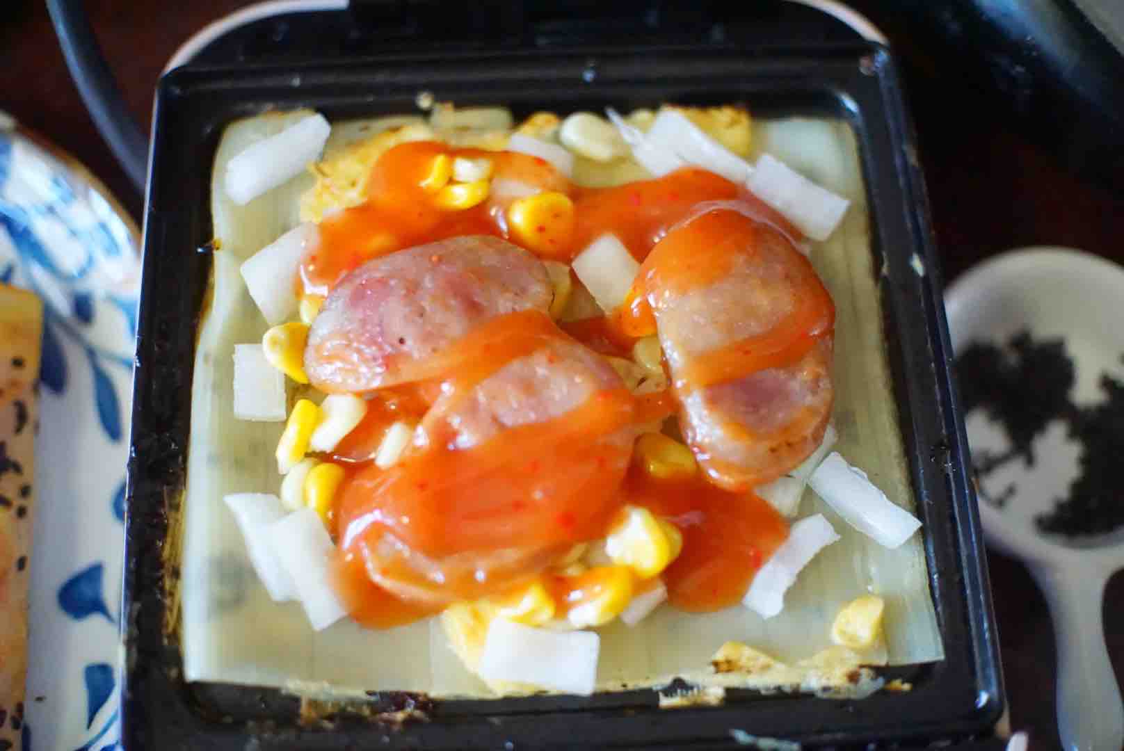 烤冷面的做法-咸鮮味烤菜譜