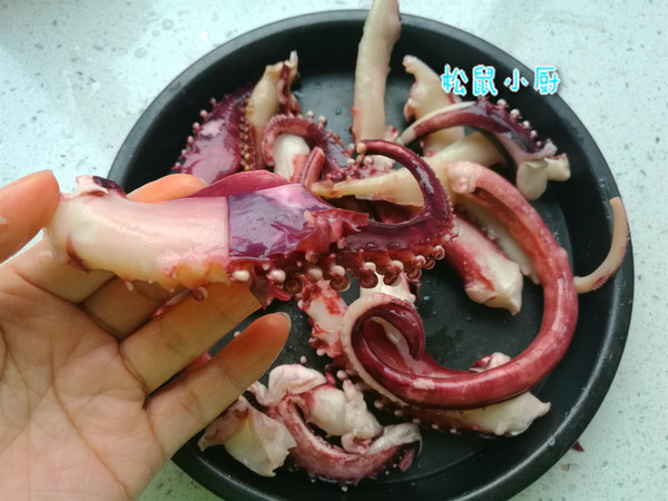 孜然章魚足的做法-家常味烤菜譜