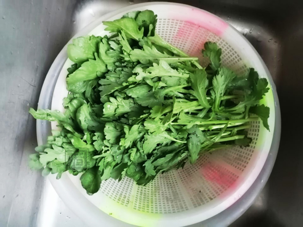 松子蓬花菜的做法-咸鮮味拌菜譜