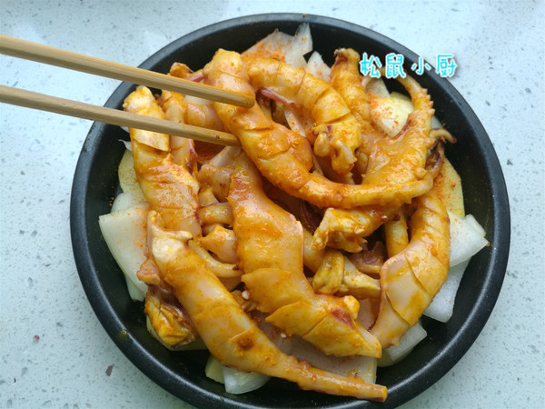 孜然章魚足的做法-家常味烤菜譜