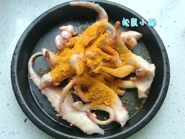 孜然章魚足的做法-家常味烤菜譜