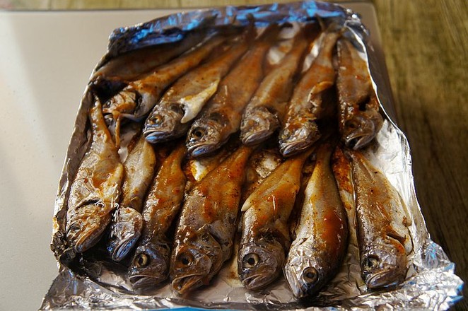 香煎小黃花魚的做法-香辣味煎菜譜