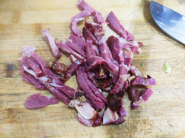 茶干炒馬肉的做法-家常味炒菜譜