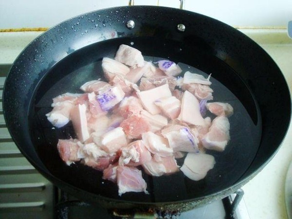 干扁豆紅燒肉的做法-家常味燒菜譜