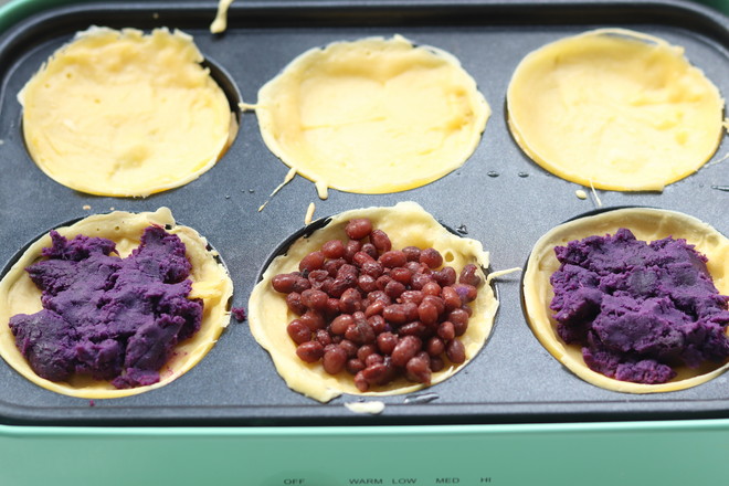 春節小吃-車輪餅的做法-甜味煎菜譜